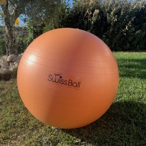 Swiss Ball orange saumon