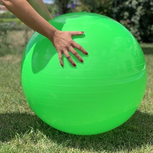 Swiss Ball vert fluo