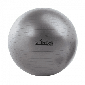 swiss ball gris fonce - ballon de gym gris anthracite