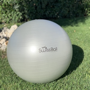 Swiss Ball argent satiné