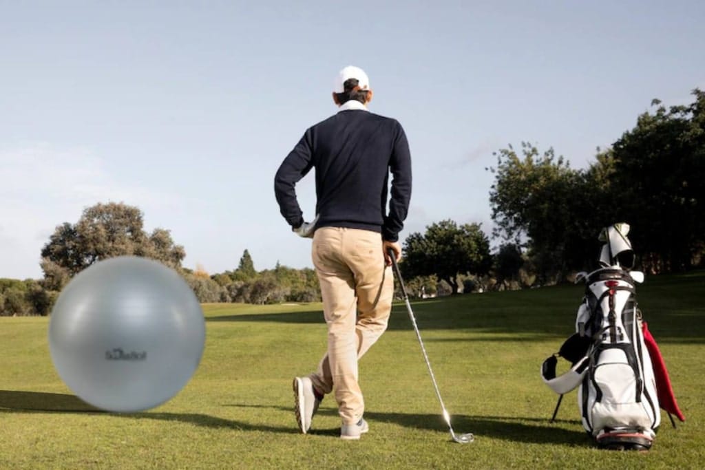 Préparation physique au Golf : 4 exercices avec swiss ball