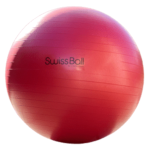 swiss ball rouge