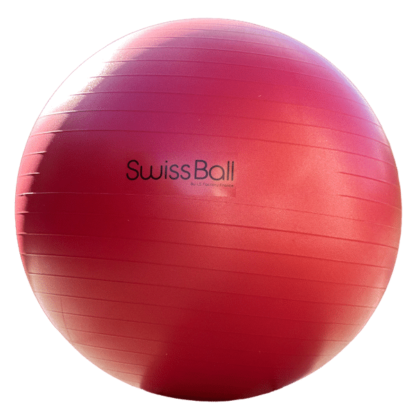 Ballon de Gym Pilates Suisse Exercice Abdominaux Fitness 45-75cm